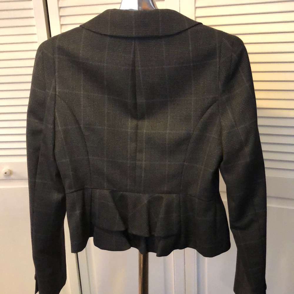 L.K. Bennett Gray Blazer or Jacket with Peplum - Picture 5 of 6